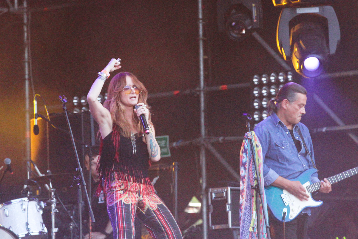 Anna Rusowicz - występ na Przystanku Woodstock w 2015 roku, fot. Ralf Lotys