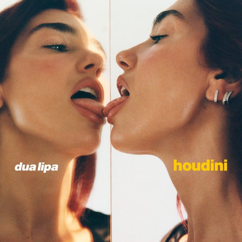 Dua Lipa "Houdini" - okładka singla