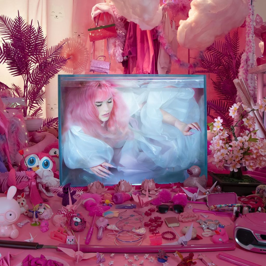 Okładka płyty bryska "biorę wdech (hikikomori)" (wersja standardowa)