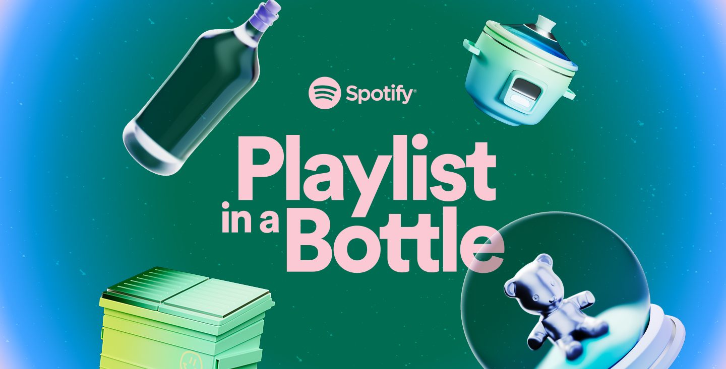 spotify playlist in a bottle